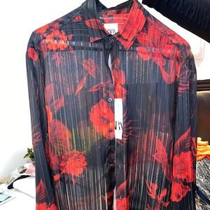 Flowy Floral Shirt